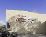 The Ruffin  Theater sidewall