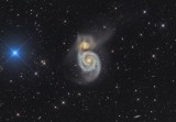 M51 and NGC5195 in Canes Venatici 