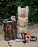 Chainsaw bear blocked out #1