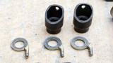 911 RSR / 935 Rocker Shaft Barrel End-Nuts and Locking Pin-Washers - Photo 1