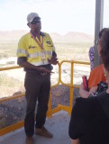 0878: Our guide at  the diamond mine