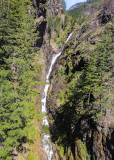 Gorge Creek Falls in North Cascades National Park