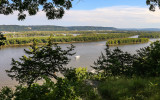 The Mississippi River from the Twin Views Overlook in Effigy Mounds National Monument