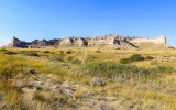 Scotts Bluff viewed from the east in Scotts Bluff National Monument