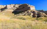 The cliffs of Scotts Bluff in Scotts Bluff National Monument