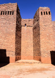 Church altar area in Quarai in Salinas Pueblo Missions National Monument