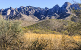 The Catalina Mountain Range in Catalina State Park