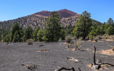 Sunset Crater from the northeast in Sunset Crater Volcano National Monument