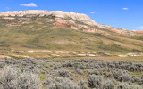Fossil Butte from the Scenic Drive in Fossil Butte National Monument