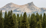 Cathedral Peak along the Tioga Road in Yosemite National Park