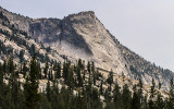 Close-up of Tenaya Peak along the Tioga Road in Yosemite National Park