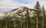 Tenaya Peak as viewed from Olmsted Point along the Tioga Road in Yosemite National Park