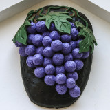 Grapes carving at the Korbel Champagne Cellars