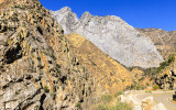 Rugged landscape along the Kings Canyon Scenic Byway in Giant Sequoia National Monument