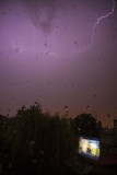 Eclair dans la nuit