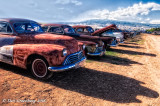 Lots of Late 1940s Oldsmobiles