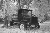 1922 White Truck in Infrared