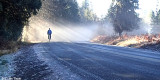 Icy Road Ride