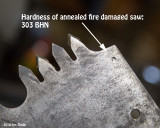 Fire Damaged Saw