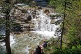 Enjoying the Falls