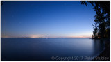 Lake Champlain blue hour.