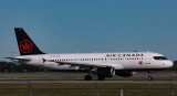 Air Canada's 2018 new livery on its A-320