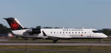 Air Canada Express CRJ painted in the 2018 livery