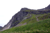  Part of whats called Lofotenveggen wall of mountains