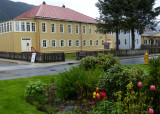 Docked in Sitka at 10. Russia transferred AK to U.S. here.  Russian Bishops House from 1842 has been nicely preserved