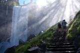 The Mist Trail (at Vernal Falls) in Yosemite National Park