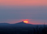 Sunrise From Hy.21 Overlook This Morning 3/9/17