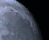 Moon Made with a new camera ASI120MC