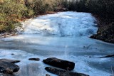 Waterfalls on Big Sandy Creek Stone Mountain State Park NC