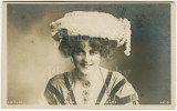 Edwardian Stage Actress Postcard