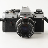 Olympus OM10 35mm SLR Camera with 50mm f1.8 OM Lens & Case