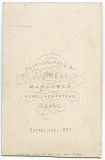 CDV Carte de Visite Photo