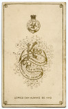 CDV Carte de Visite Photo
