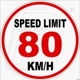 New speed limit from 1st July