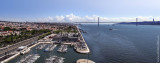 The Tagus seen from the Discoveries Monument