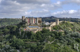 Óbidos Visto do Monte de Santo Antăo