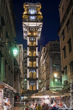 Elevador de Santa Justa à Noite