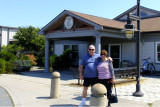 August 2016 - Don and Karen at Provincetown Municipal Airport, Cape Cod