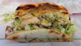 October 2016 - an orgasmic Caesar Chicken Spiedie from Vestals Spiedie & Rib Pit