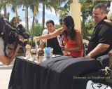 May 2017 - my buddy Sef Gonzalez (far right) and Roxy Vargas from NBC6 Miami recording a segment that aired the next day