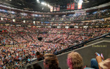 April 2017 - a minute or so before the lights went out for the Neil Diamond concert at the BB&T Center 