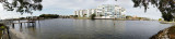 January 2017 - panoramic view from Wendy and Jim's backyard in St. Petersburg