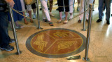 Hialeah High School Class of 1965 classmates gathered at the Seal in the center of the north wing of Hialeah High