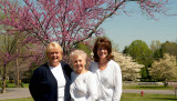 April 2008 - Karen, Esther Majoros Criswell and Kathy Criswell at Esthers home in Franklin