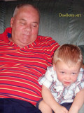 July 2007 - Grandpa Don Boyd and his grandson Kyler