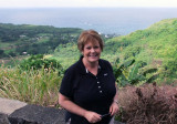 August 2010 - Karen on the north shore of Maui while we were driving the scary road back from Hana on the east shore